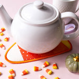 Crazy Patchwork Candy Corn Trivet (In-the-Hoop)