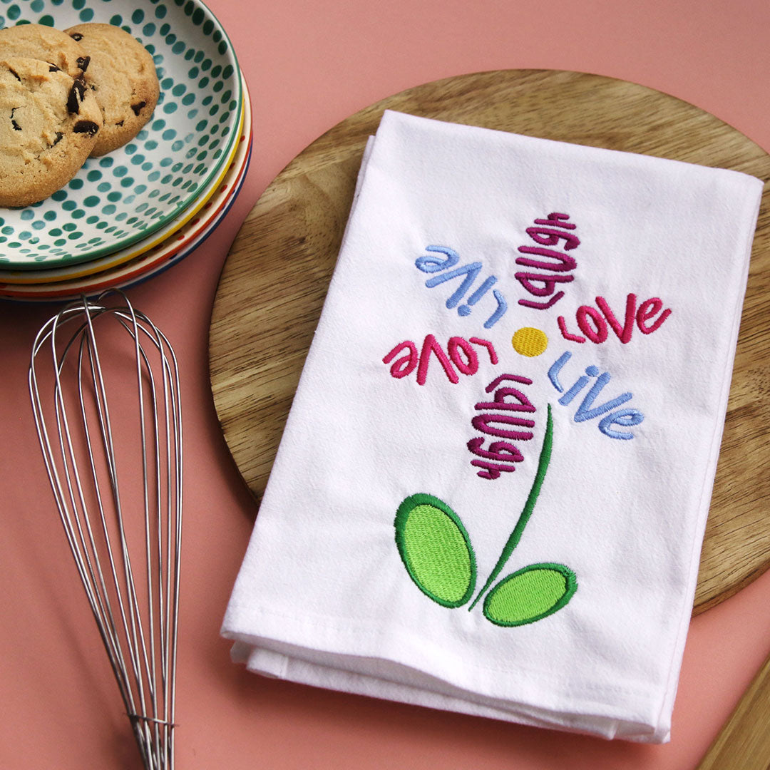 Live, Laugh, Love Flower