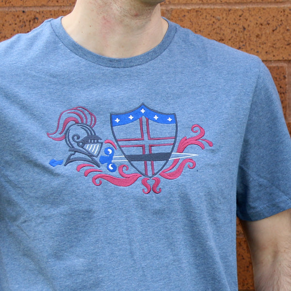 Knight Helmet with Shield