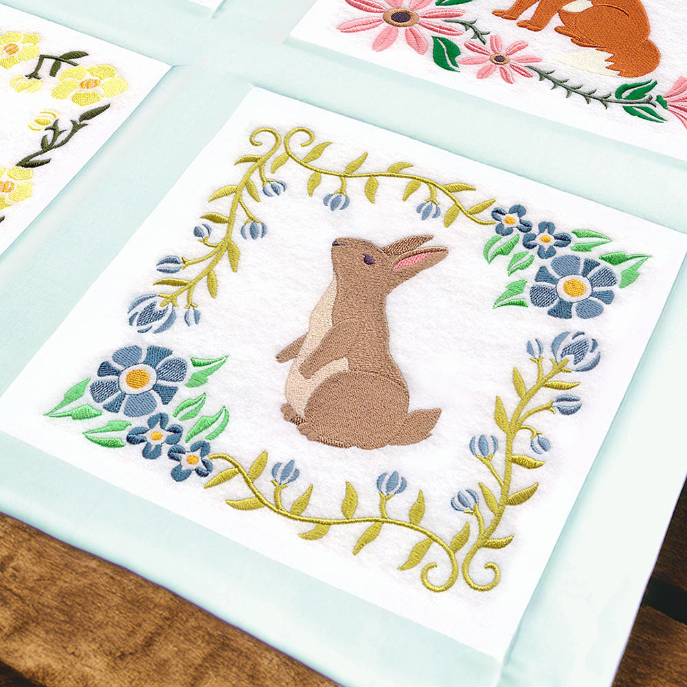 Woodland Animal Square - Rabbit