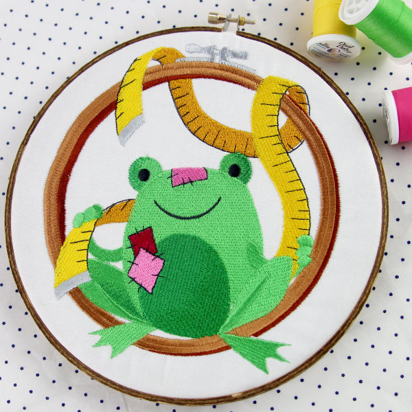 Hoop It Up Frog