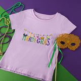 Mardi Gras Revelry Clothesline