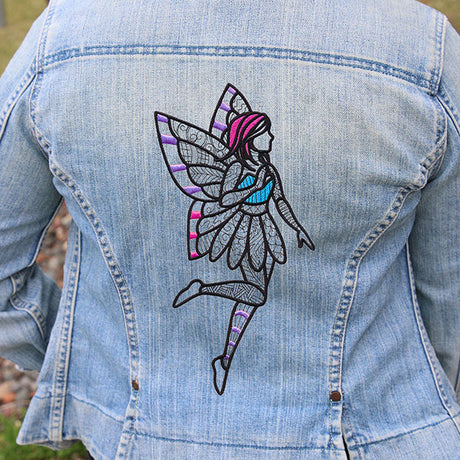 Mystical Fairy (Blackwork)