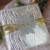 Crystal Snowflake Gift Topper (Lace)