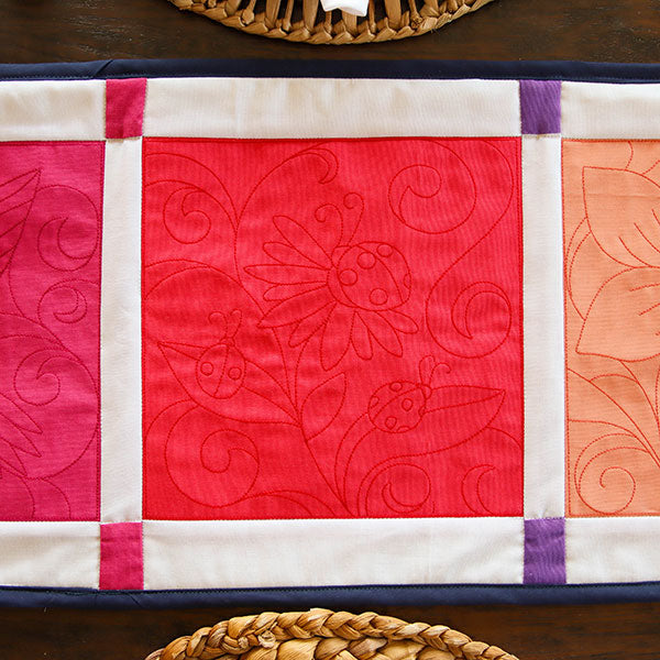 Spring Quilting - Ladybugs (Double Run)