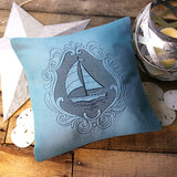 Coastal Sailboat Cameo