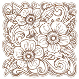 Arizona Poppy Square