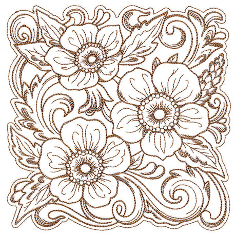 Arizona Poppy Square