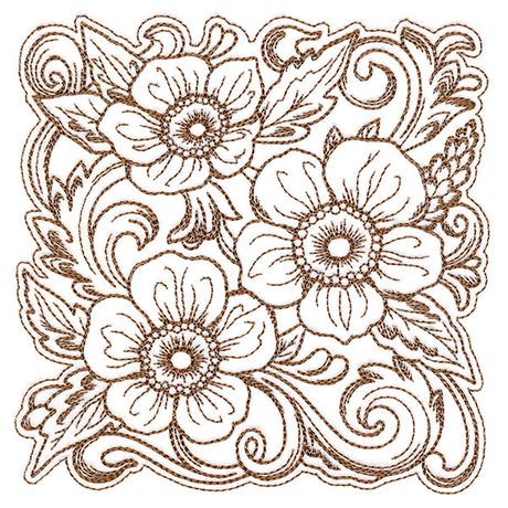 Arizona Poppy Square