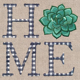 Home with Succulent