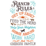 Ranch Rules