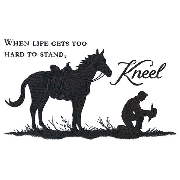 When Life Gets Too Hard Silhouette