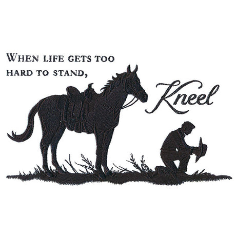 When Life Gets Too Hard Silhouette