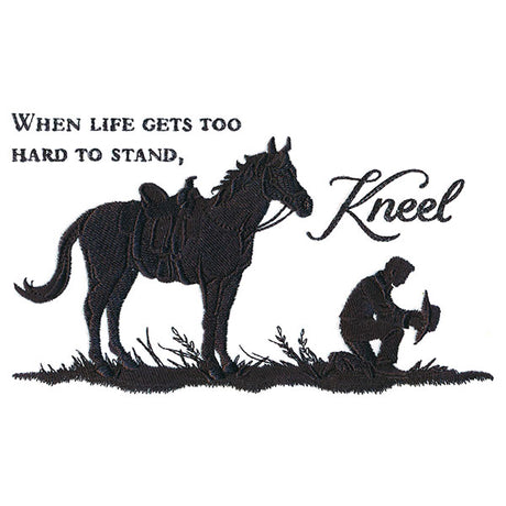 When Life Gets Too Hard Silhouette