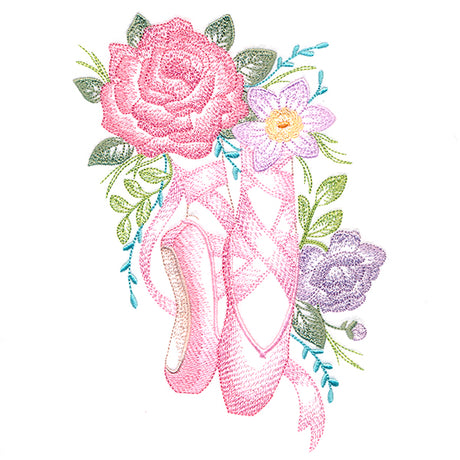 Ballet Slippers in Bloom