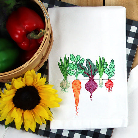 Rooting For You Garden Veggies Border