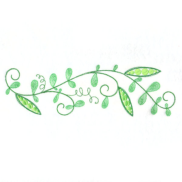 Sublime Snap Pea Border