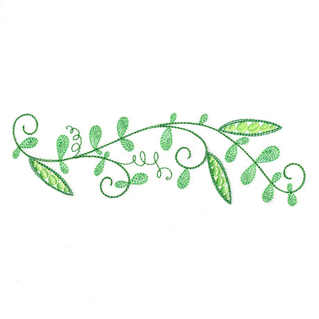 Sublime Snap Pea Border