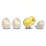 Counting Your Chickens Border