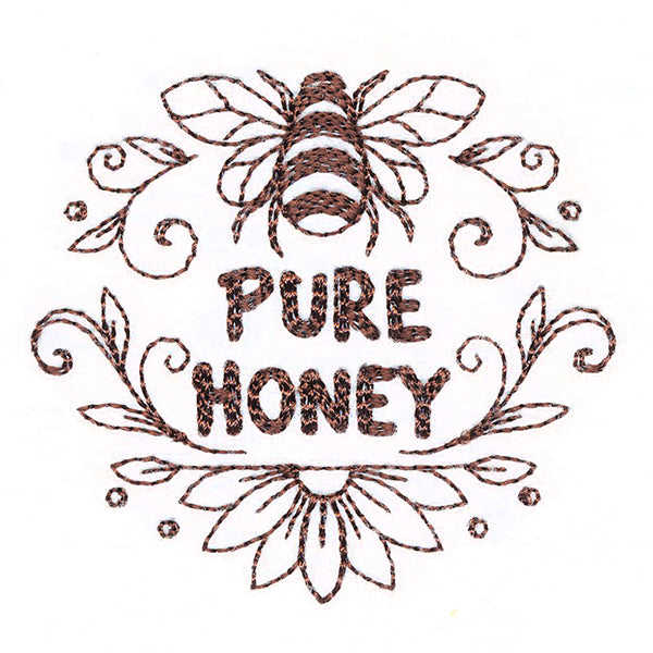 Homemade Heaven Jar Topper - Honey