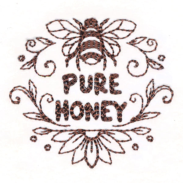 Homemade Heaven Jar Topper - Honey