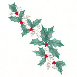 Fresh Holly and Berries Spray