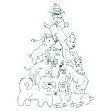 Happy Howlidays Tree Stack