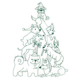 Happy Howlidays Tree Stack