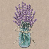 Lavender Canning Jar Bouquet