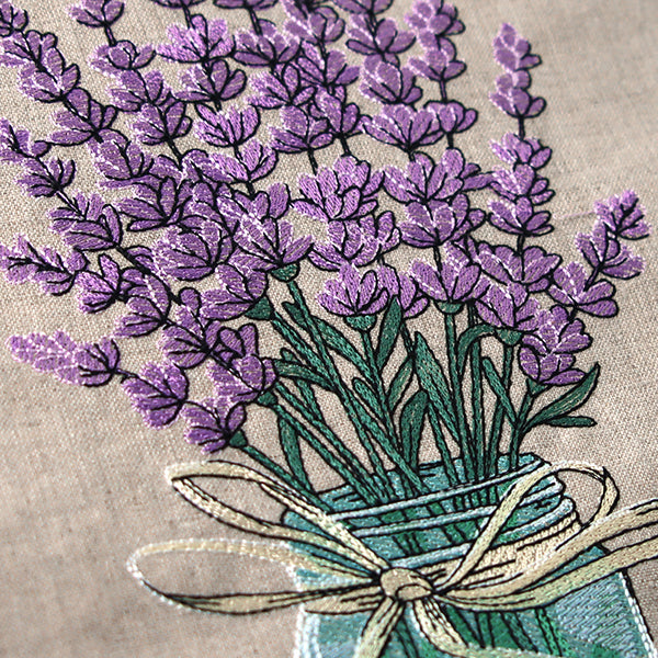 Lavender Canning Jar Bouquet