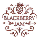 Blackberry Jam Jar Topper