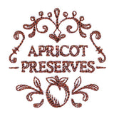 Apricot Preserves Jar Topper