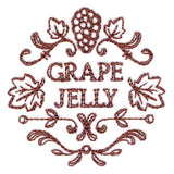 Grape Jelly Jar Topper