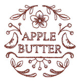 Apple Butter Jar Topper