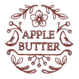 Apple Butter Jar Topper