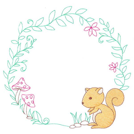 Woodland Nursery Wreath