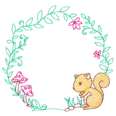 Woodland Nursery Wreath