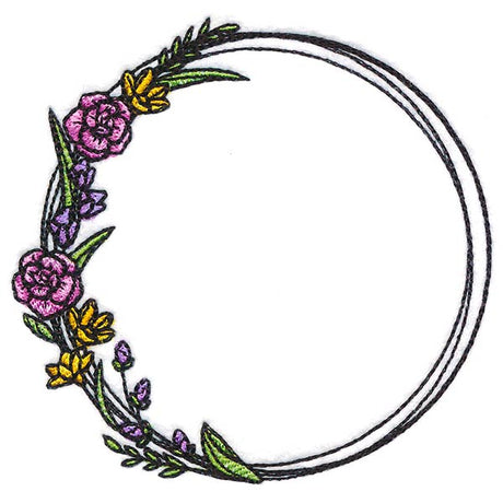 Darling Petals Wreath