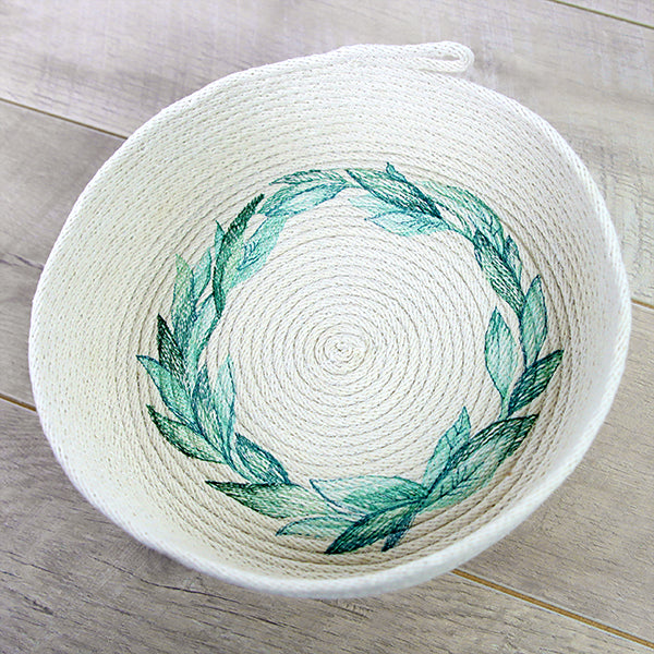 Botanical Wreath in Watercolor