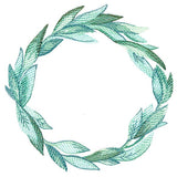 Botanical Wreath in Watercolor
