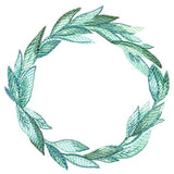 Botanical Wreath in Watercolor