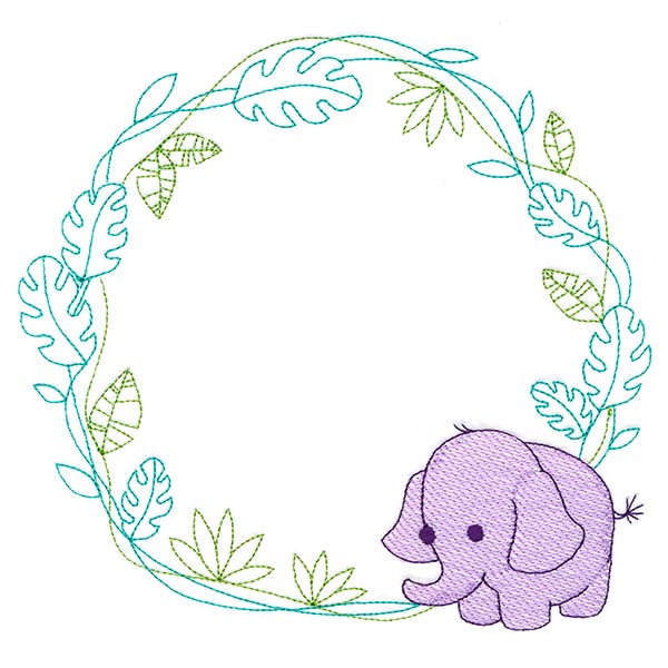 Safari Nursery Wreath