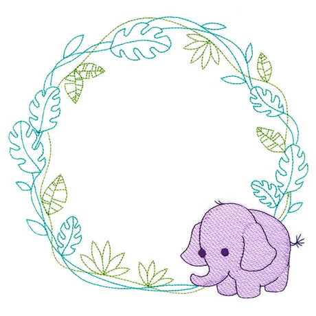 Safari Nursery Wreath