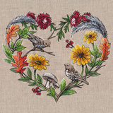 Very Tweet Fall Lovebirds