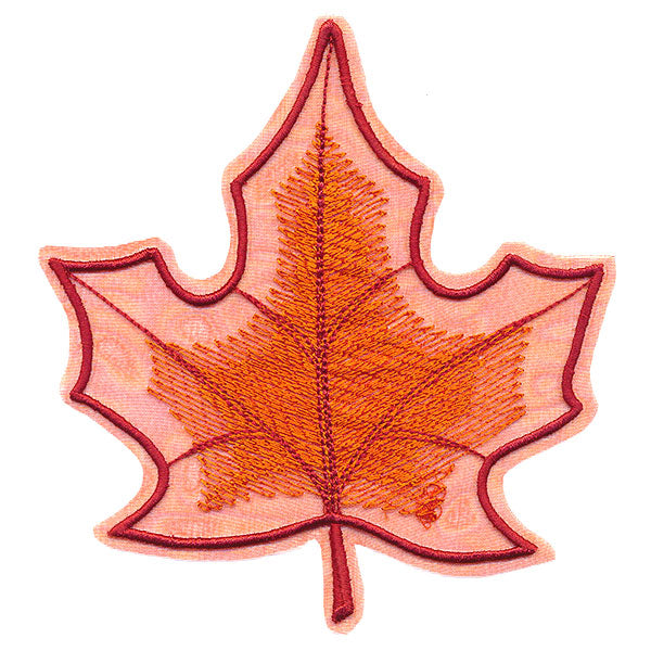 Autumn Magic - Sugar Maple Leaf (Organza)