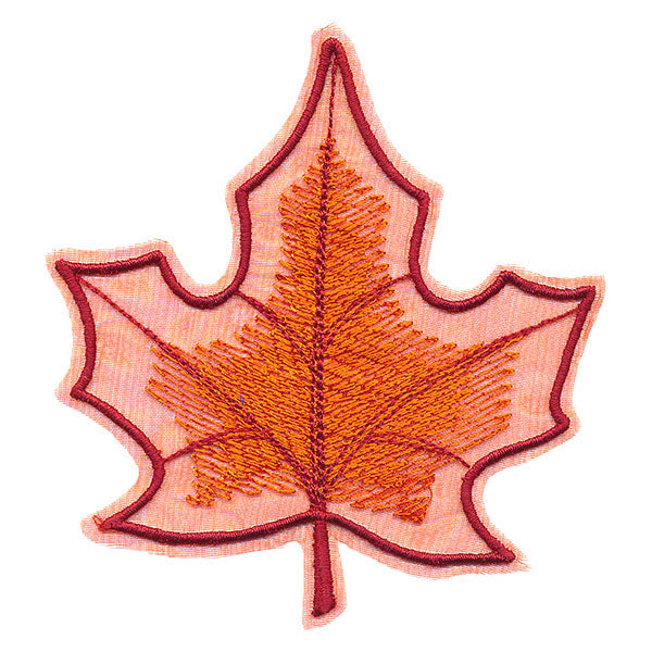 Autumn Magic - Sugar Maple Leaf (Organza)
