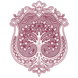 Fancy Fall Tree (Trapunto)