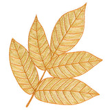 Fall into Autumn - Walnut Leaf