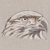 Elegant Eagle Etching
