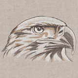 Elegant Eagle Etching